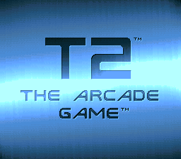 T2 - The Arcade Game Title Screen
